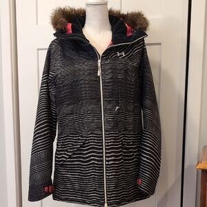 Under Armour Coldgear Infrared Kymera Black/White Jacket L